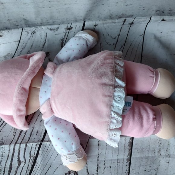 Baby Gund My First Dolly Plush Stuffed Doll 12" Toy Pink White Soft - Picture 4 of 6